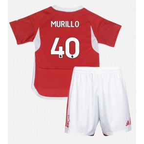 Nottingham Forest Murillo #40 Hemmakläder Barn 2023-24 Kortärmad (+ Korta byxor)